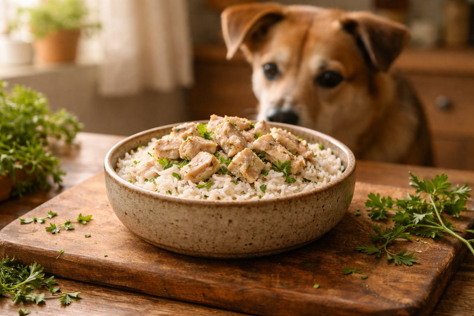Cachorro pode comer arroz e frango? Verdades, mitos e o que realmente falta