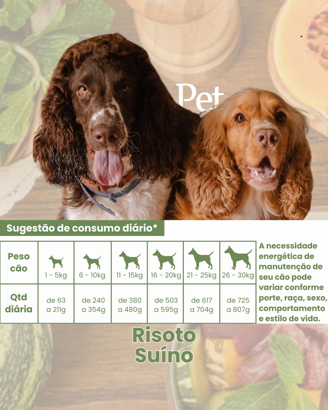 Risotinho Suíno